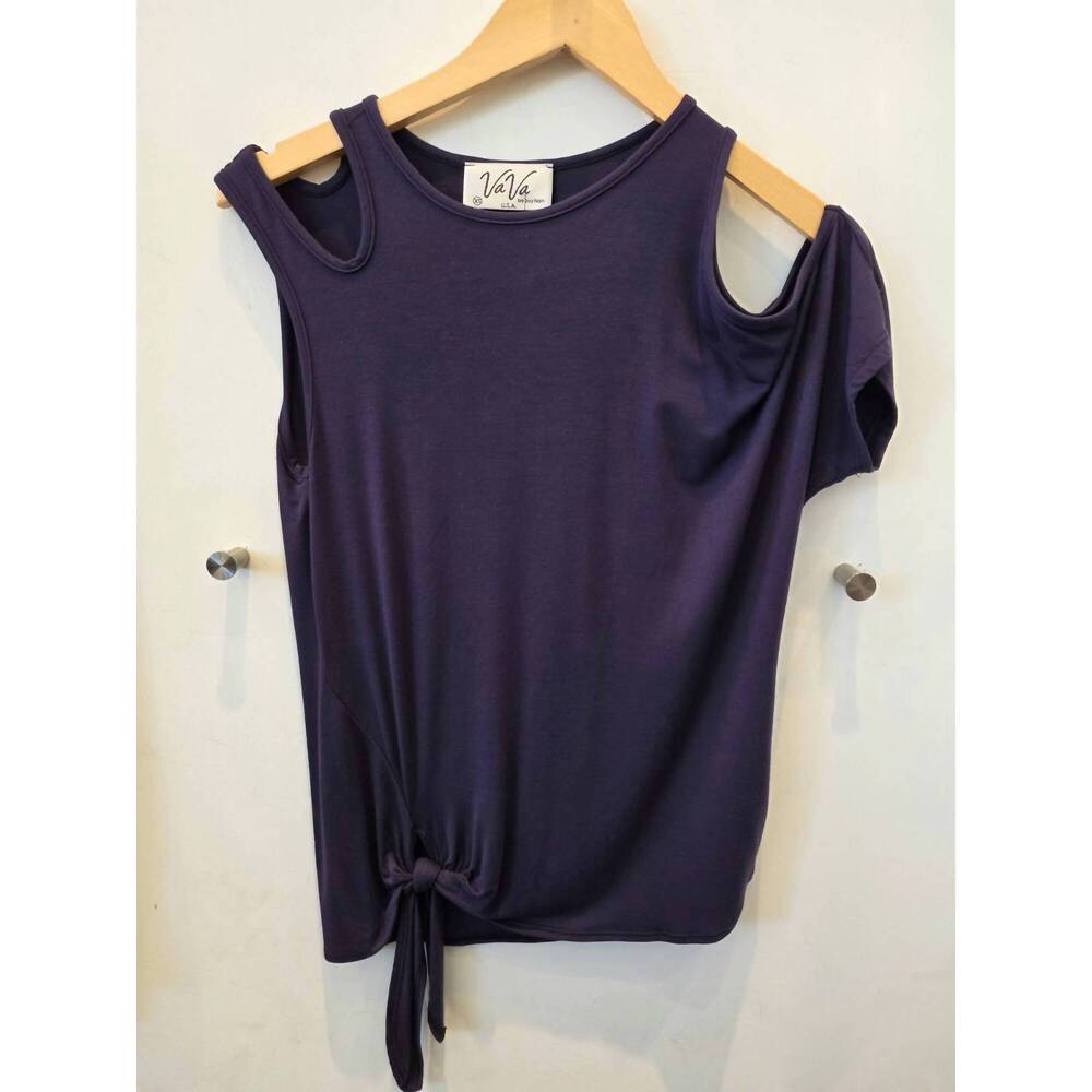 NEW VAVA women's calla top in navy
